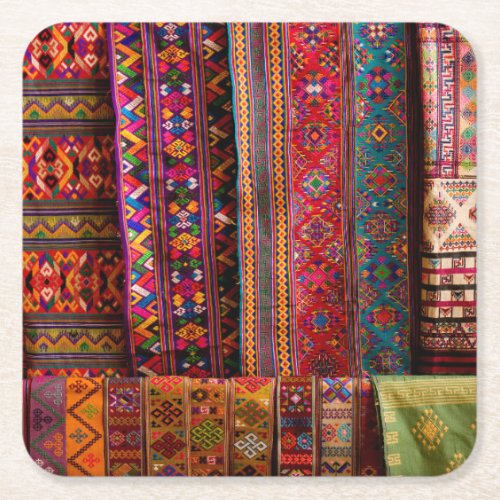 Bhutan fabrics for sale square paper coaster