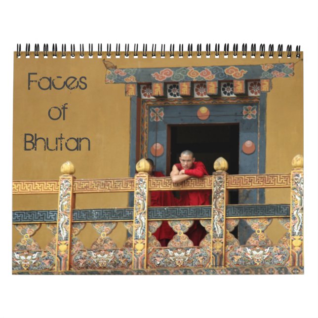 bhutan faces 2027 calendar (Cover)