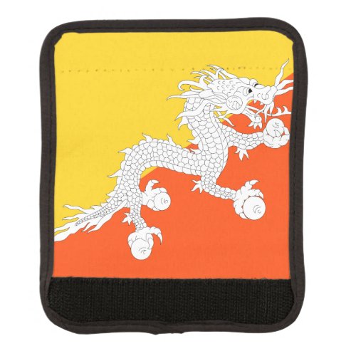 Bhutan flag luggage handle wrap