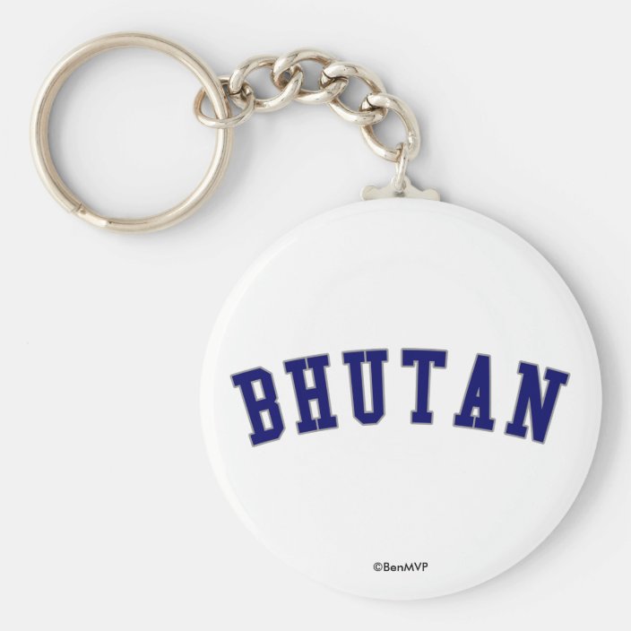 Bhutan Key Chain