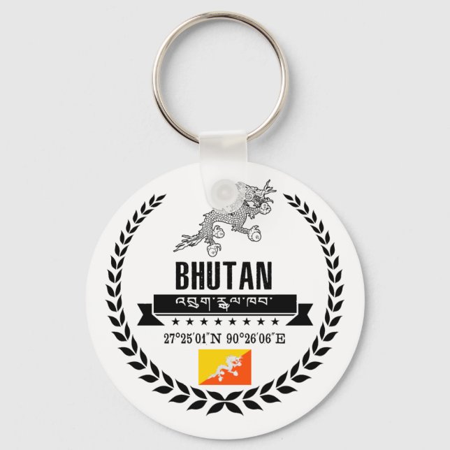 Bhutan Keychain (Front)