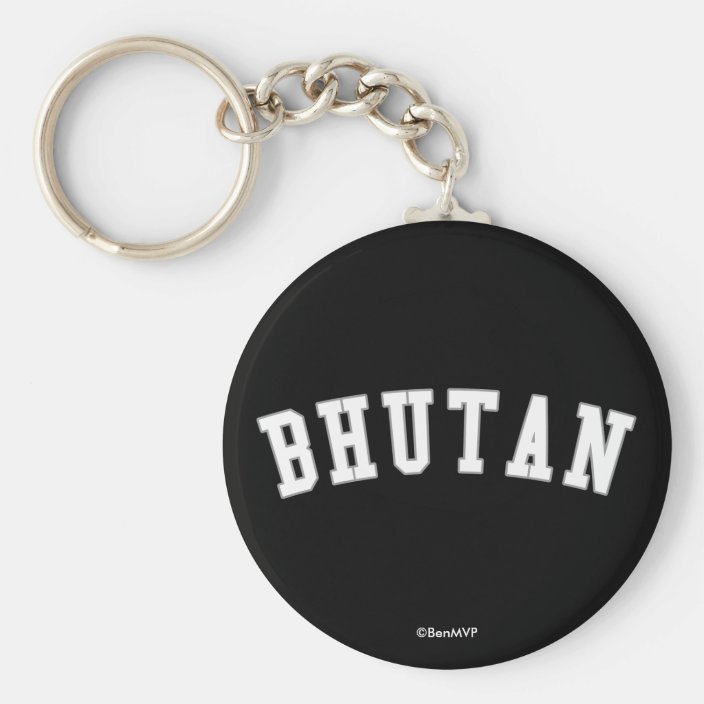 Bhutan Keychain