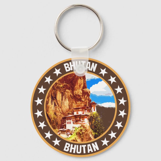 Bhutan                                             keychain (Front)