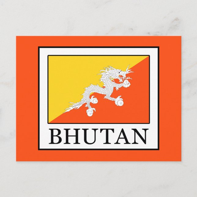 Bhutan Postcard (Front)