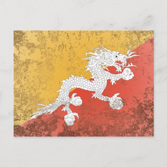 Bhutan Postcard (Front)