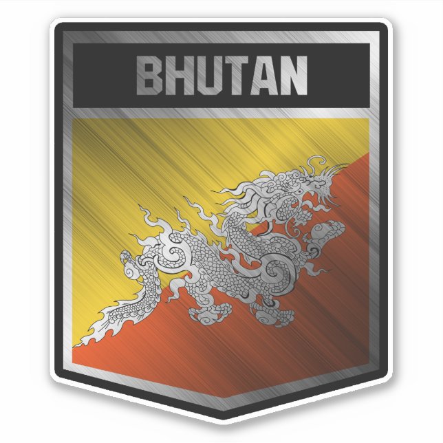Bhutan Sticker (Front)