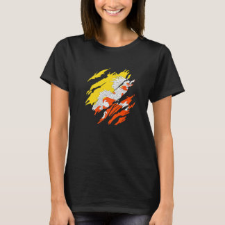 Bhutanese Flag Bhutan T-Shirt
