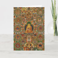 Bhutanese painted complete mandala