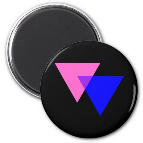 Bi Angles  Bisexual Pride  Magnet