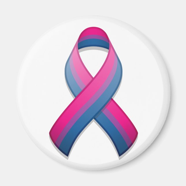 Bi Awareness Ribbon Magnet (Front)