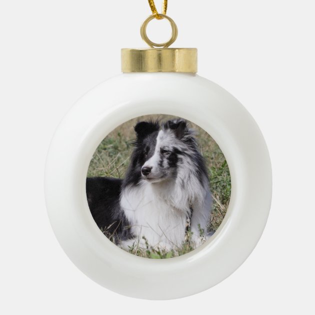 Sheltie outlet christmas ornaments