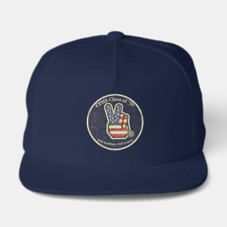 Bi-centennial Peace Sign Adjustable Hat