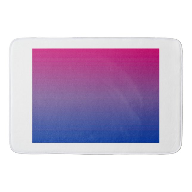 bi colors bath mat (Front)