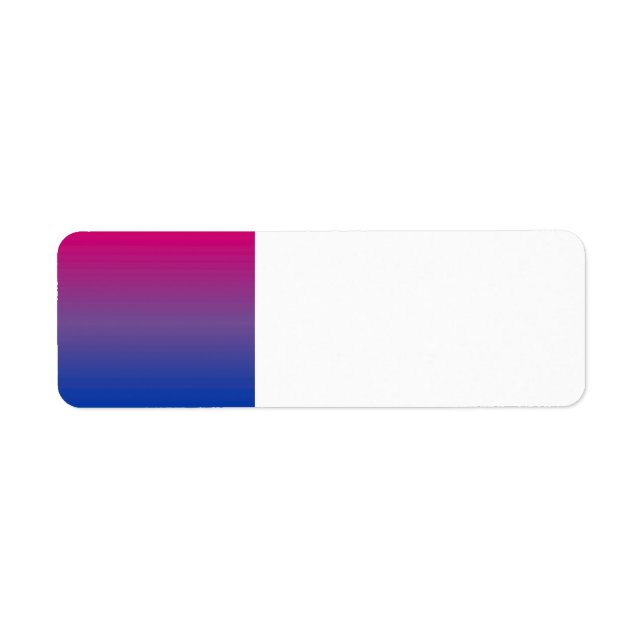 bi colors label (Front)
