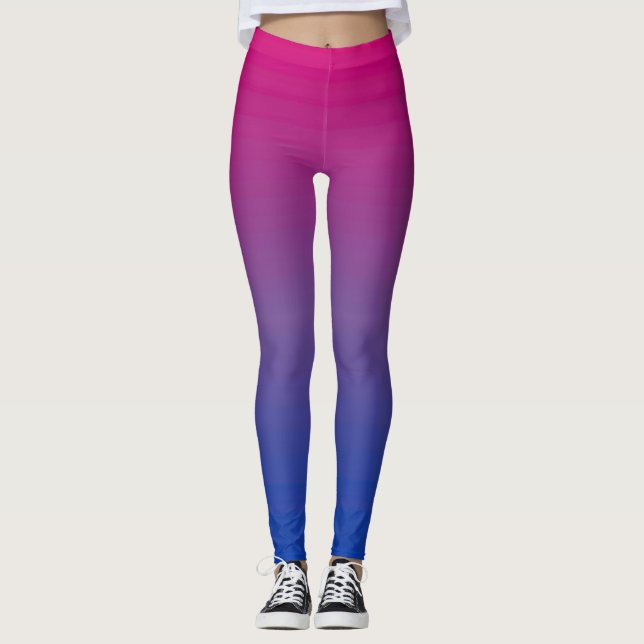 bi colors leggings (Front)