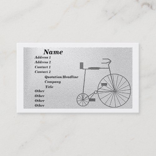 Bi-Cycle Business Card Templates