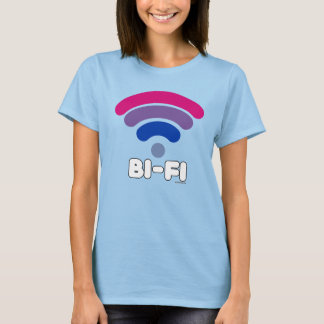 Bi-Fi Signal - LGBT Design -.png T-Shirt