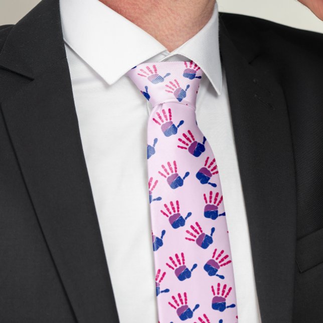 Bi-five LGBTI  Neck Tie (Creator Uploaded)