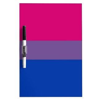 Bi Flag Flies For Bisexual Pride Dry-Erase Board