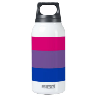 Bi Flag Flies For Bisexual Pride Insulated Water Bottle