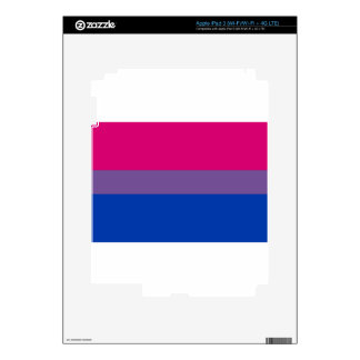 Bi Flag Flies For Bisexual Pride iPad 3 Skin