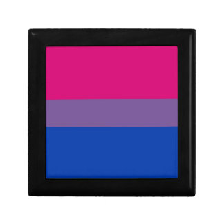 Bi Flag Flies For Bisexual Pride Jewelry Box