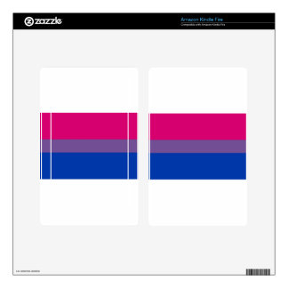 Bi Flag Flies For Bisexual Pride Kindle Fire Skin