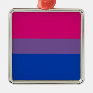 Bi Flag Flies For Bisexual Pride Metal Ornament