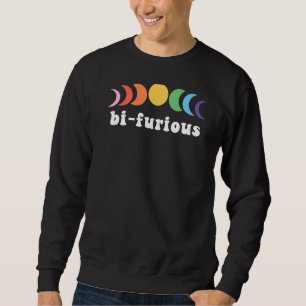 Bi Furious Bisexual Pride Gay Lesbian Lgbtq Pride Sweatshirt