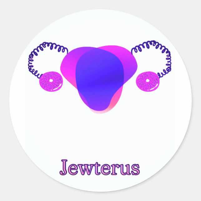 Bi Jewterus Vivid Classic Round Sticker (Front)