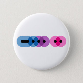 Bi Morse Code Bar Button