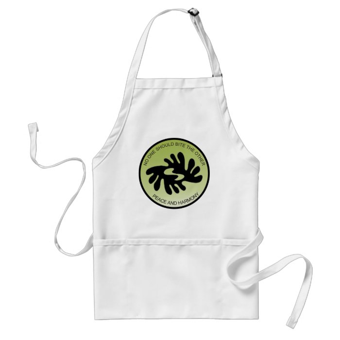 BI NKA BI PEACE AND HARMONY Apron