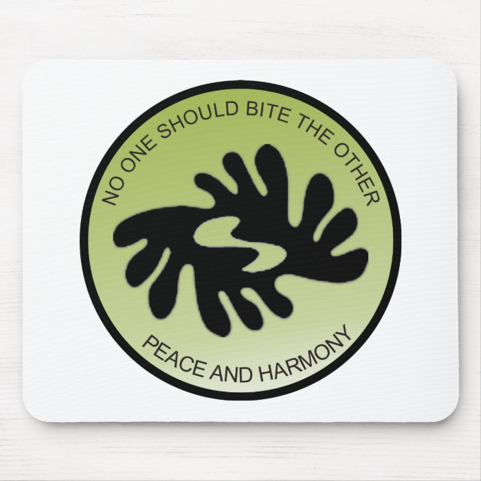 BI NKA BI PEACE AND HARMONY Mousepad