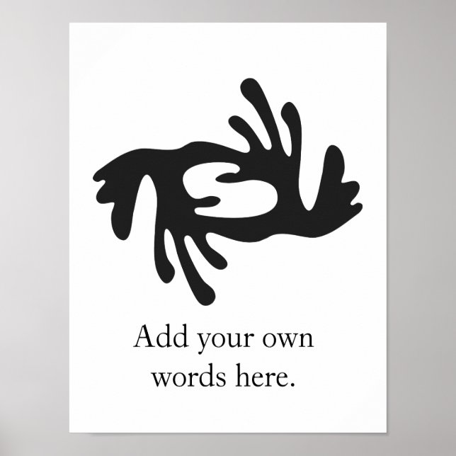 BI NKA BI | Symbol of Harmony, Peace, Cooperation Poster (Front)