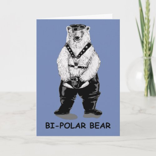 Bi_polar bear card
