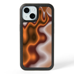 Bi Polar - Molten Metal Copper iPhone 15 Case
