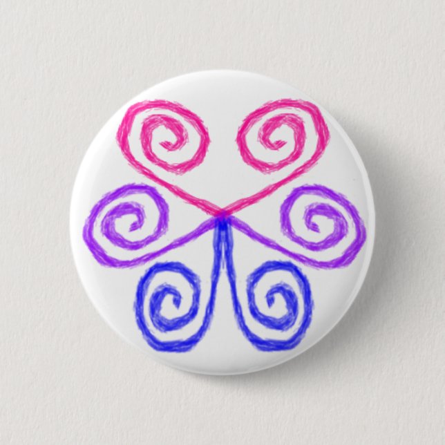 Bi Pride Button (Front)
