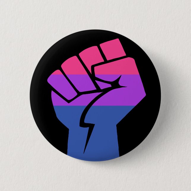 Bi Pride Button (Front)