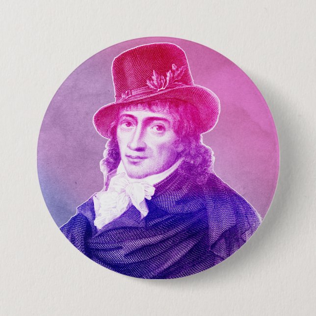 Bi Pride Camille Desmoulins Button (Front)