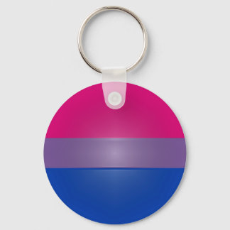 Bi Pride Colors Highlight Keychain