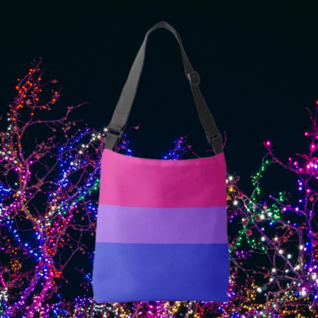 Bi Pride Cross-Body Companion Crossbody Bag (Creator Uploaded)