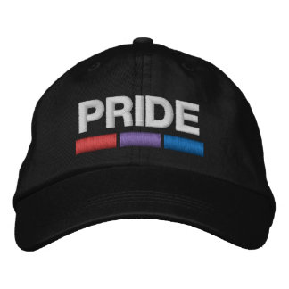 Bi Pride Embroidered Baseball Cap