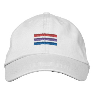 Bi Pride Embroidered Baseball Cap