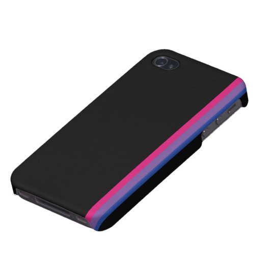Bi Pride Flag iPhone 4/4S case (vertical stripe) (Bottom)