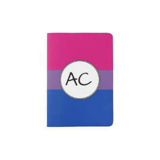Bi Pride Flag Passport Holder