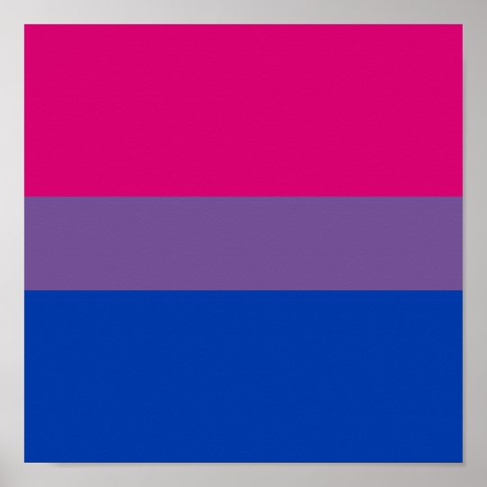 Bi Pride Flag Poster | Zazzle