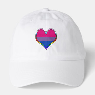 Bi Pride Heart Hat