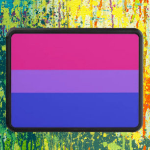 Bi Pride Hitch Cover