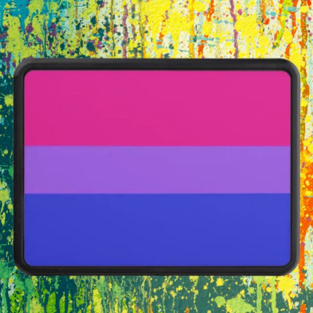 Bi Pride Hitch Cover (Creator Uploaded)
