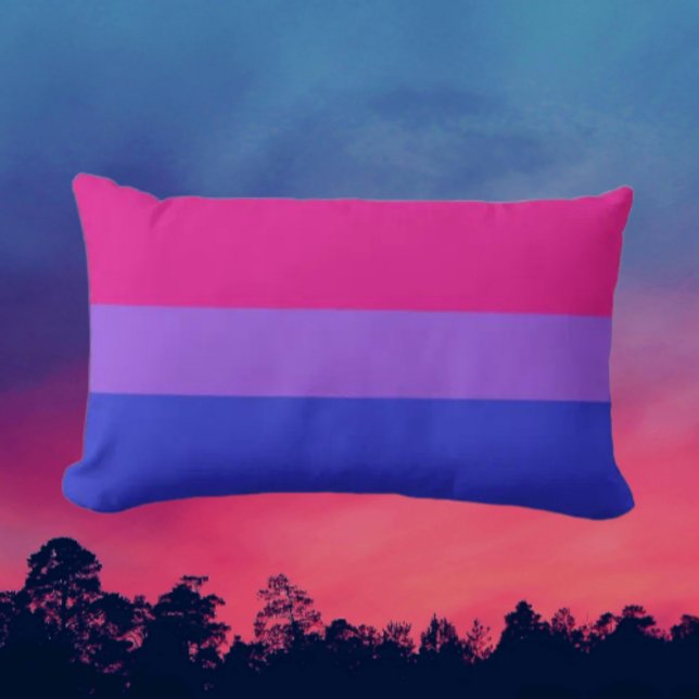 Bi Pride Lumbar Comfort Pillow (Creator Uploaded)